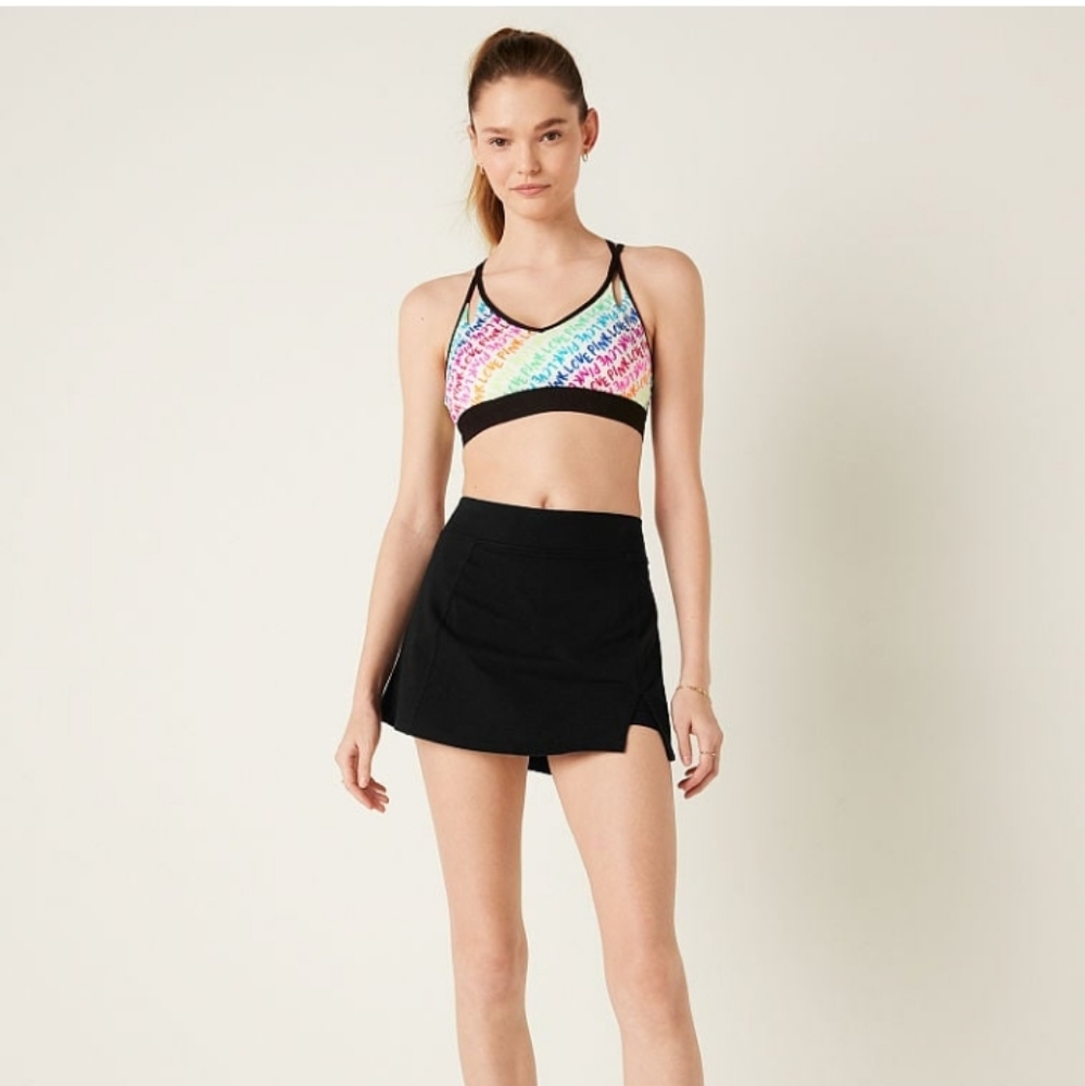 PINK Cotton Athletic Skort